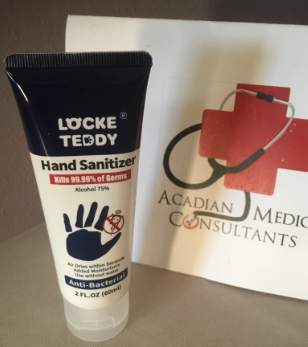 Hand Sanitizer, 2 FL OZ - 75% Alcohol GEL (144 pieces/ Case)